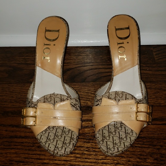Dior Shoes - Dior platform sandals. 4.5" heel